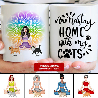 89Customized Namast'ay home with my cats