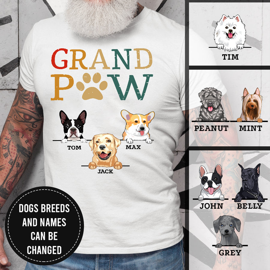 89Customized Grand paw personalized shirt