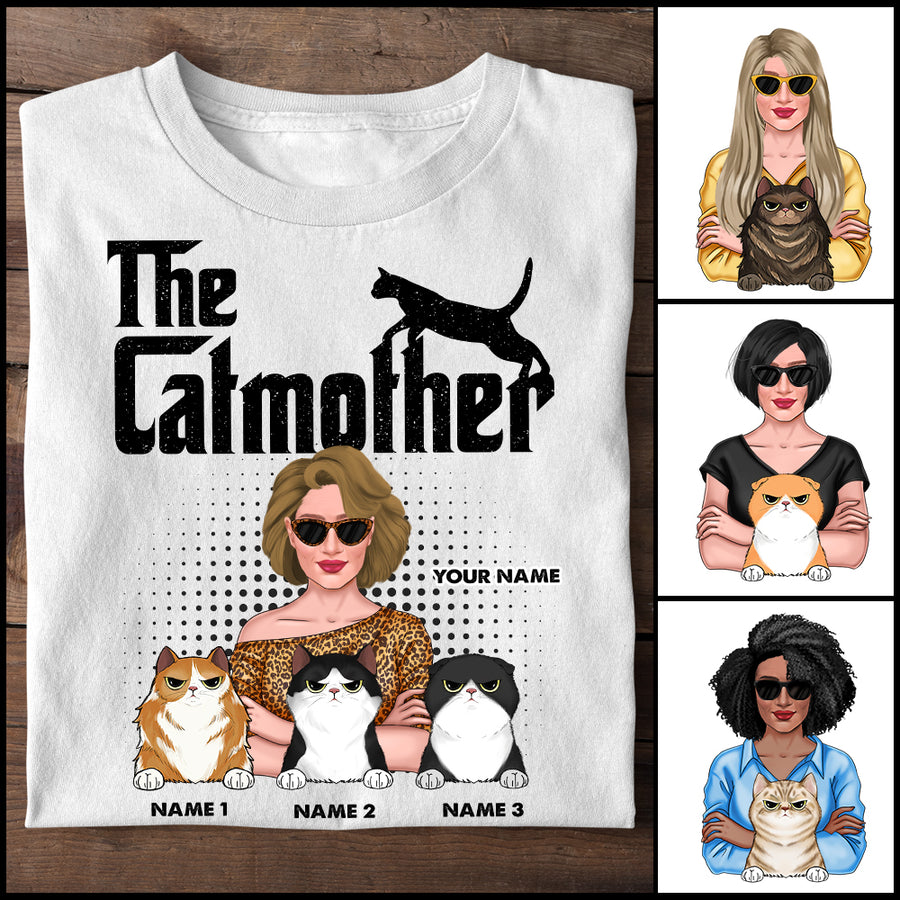 89Customized The Catmother Personalized Shirt