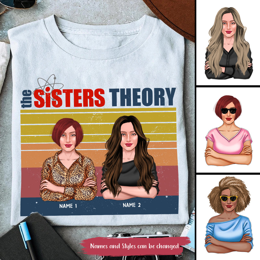 89Customized The Sisters Theory Shirt