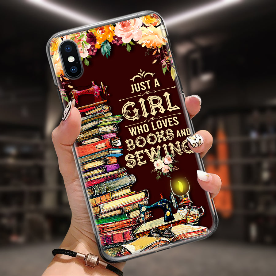 89Customized Books Sewing Phonecase