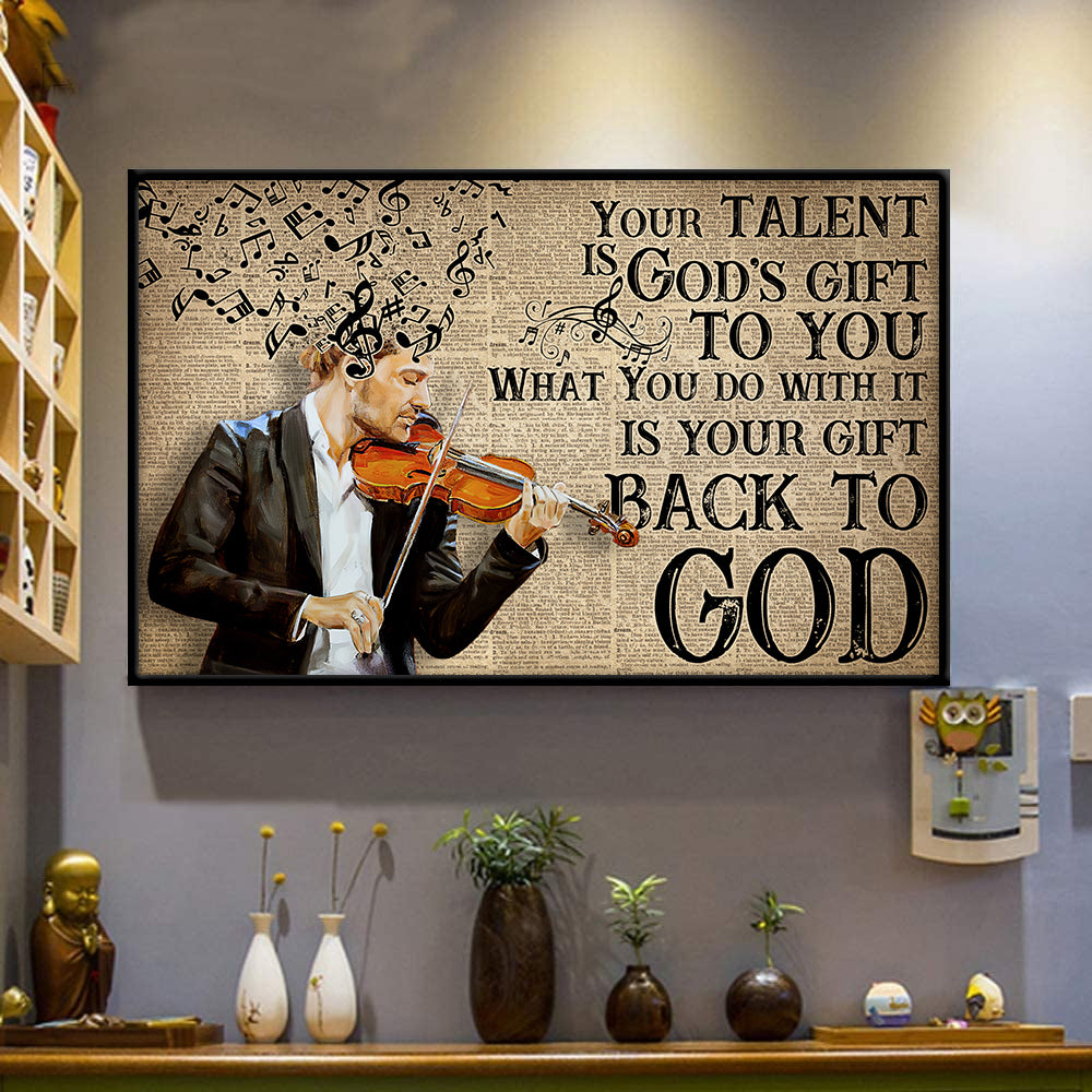 Violin Viola Your Talent Is Gods
