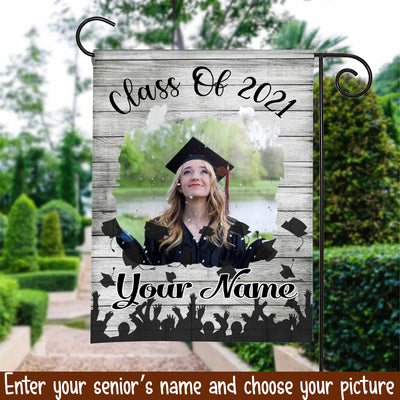 89Customized Class of 2021 graduation personalized flag