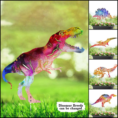 89Customized Dinosaur Metal Garden Art