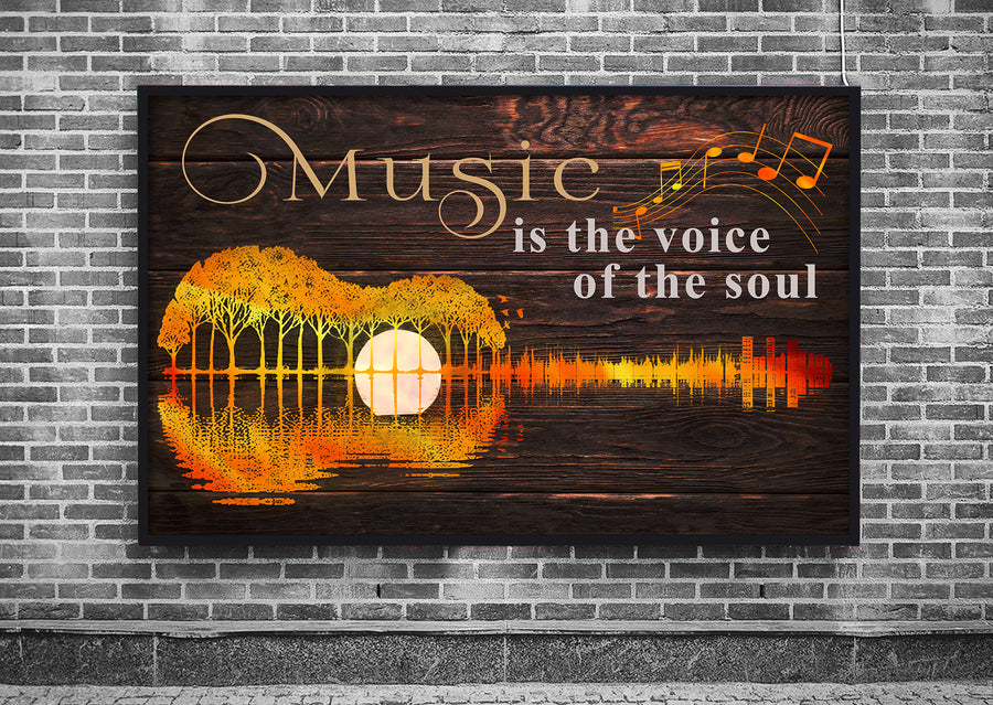Music Voice The Soul Poster