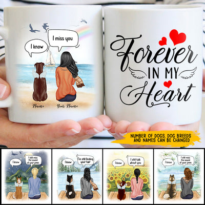 89Customized Forever in my heart Personalized Mug