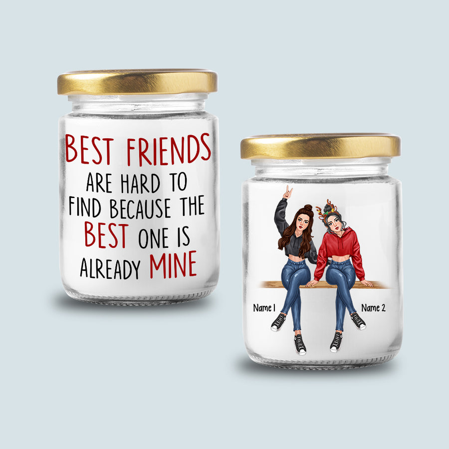 89Customized Our friendship is like a candle forget about it and I will burn your house down Personalized Candle