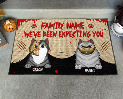 89Customized We've been expecting you Personalized Doormat