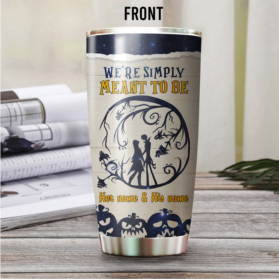 89Customized So many in the darkness yet i found you and you found me personalized tumbler