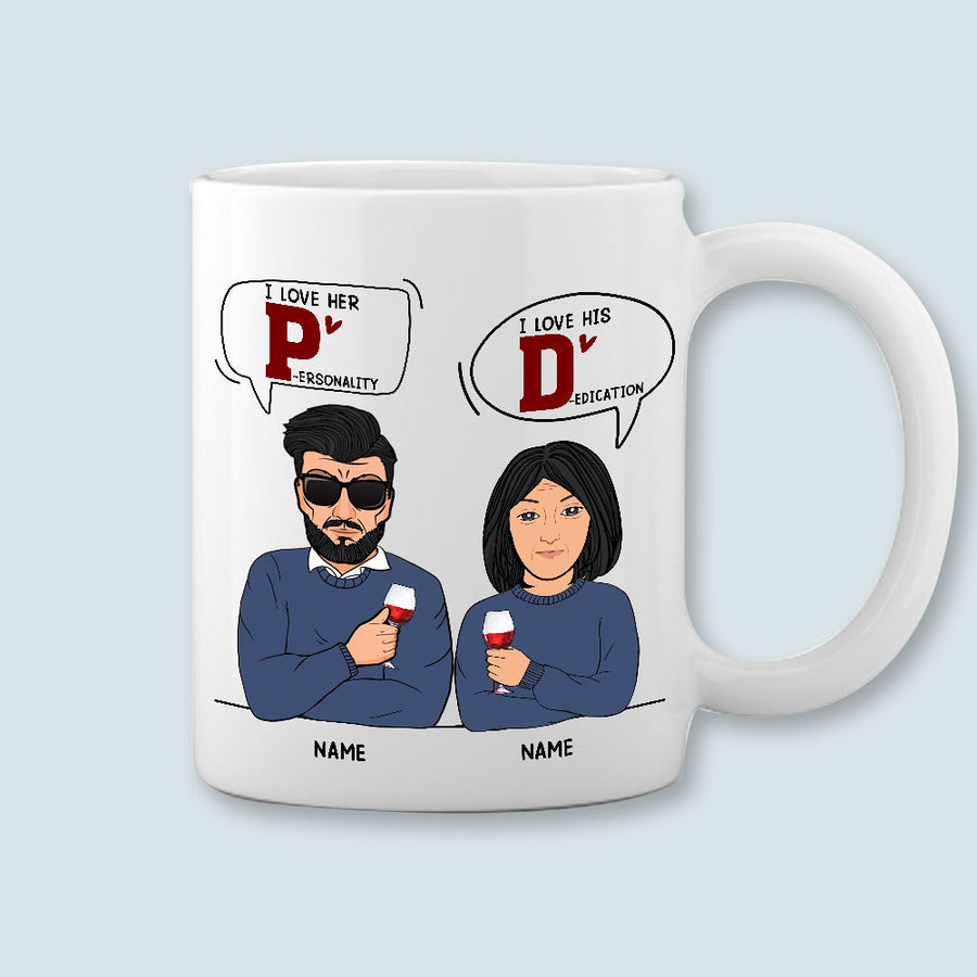 89Customized Funny Couple Personalized Mug