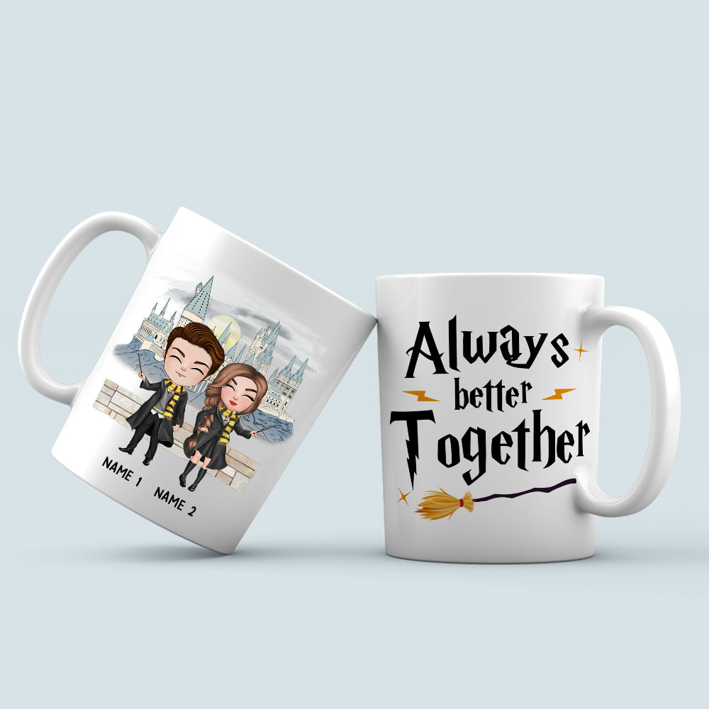 89Customized This is us a little bit of magic a little bit loud and a whole lot of love Harry Potter Personalized Mug