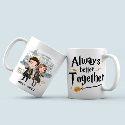 89Customized This is us a little bit of magic a little bit loud and a whole lot of love Harry Potter Personalized Mug