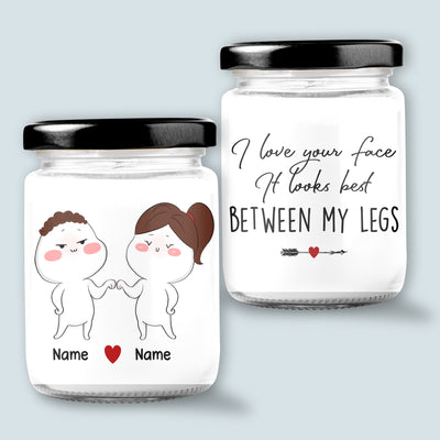 89Customized Naughty Couple Personalized Candle