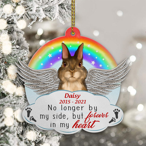 89Customized Don't Cry For Me Memorial Personalized Ornament