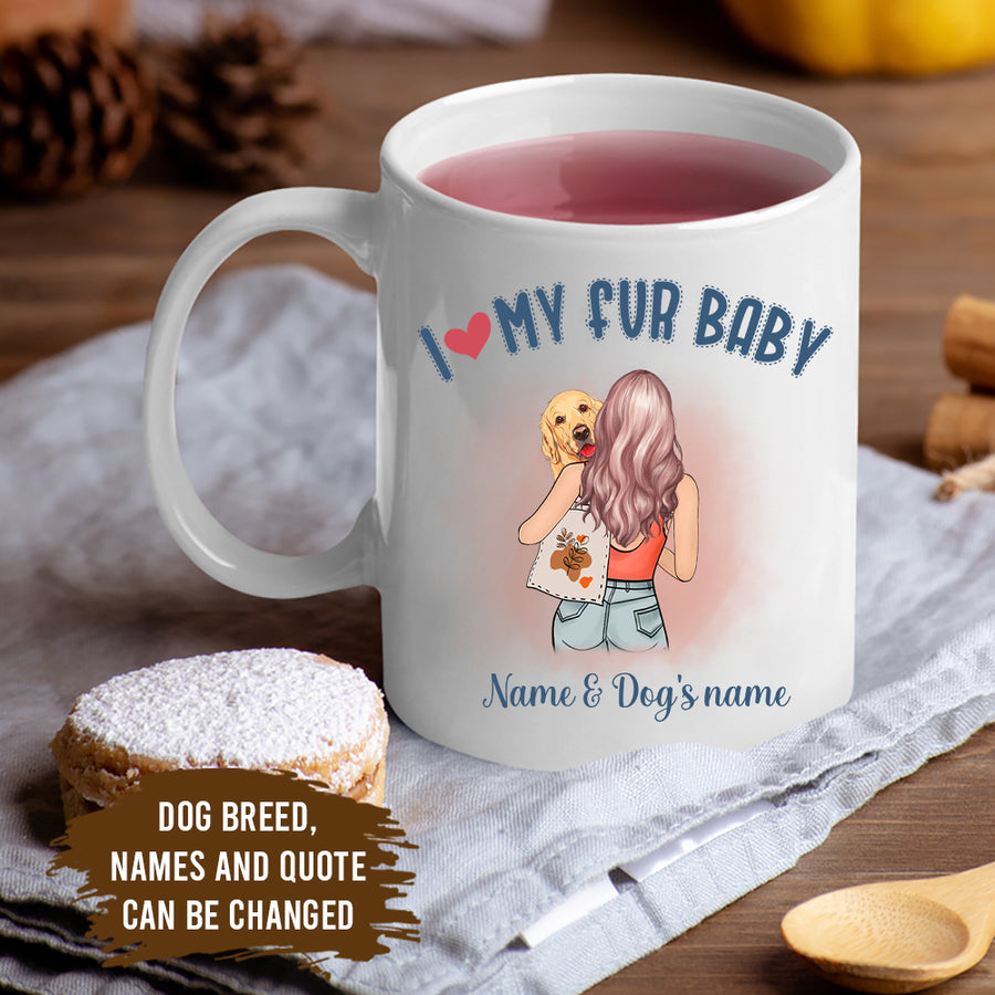 89Customized Dog Mom Personalized Mug